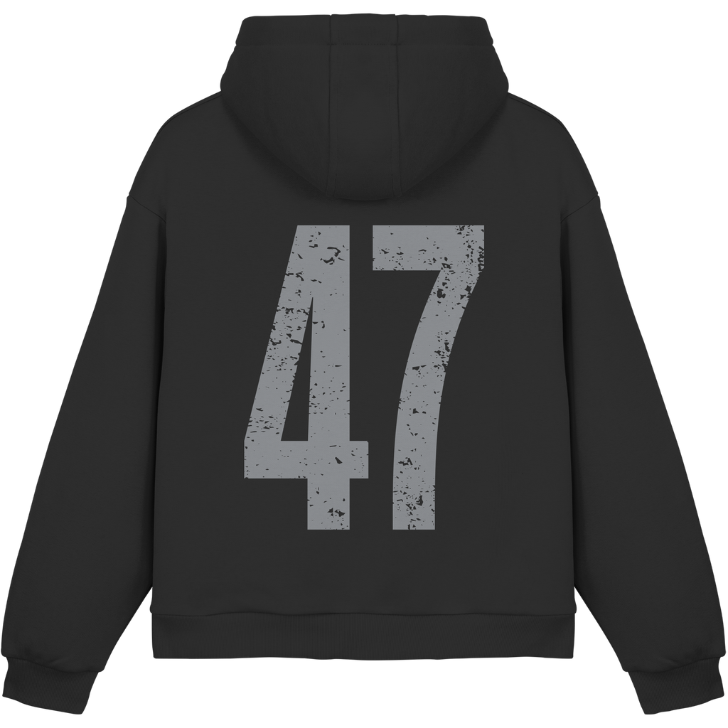 Fluffy Box-Cut Hoodie