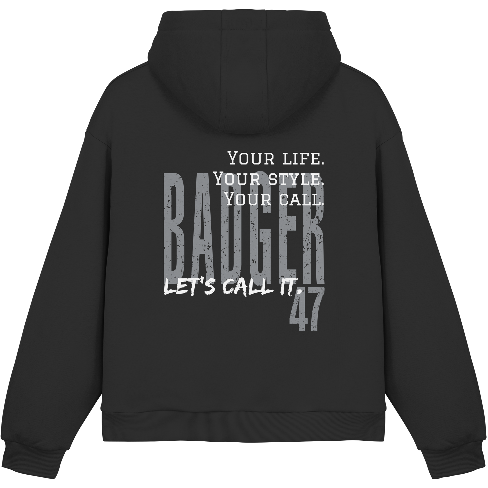 Fluffy Box Cut Hoodie
