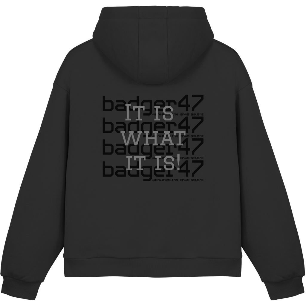 Fluffy Box-Cut Hoodie