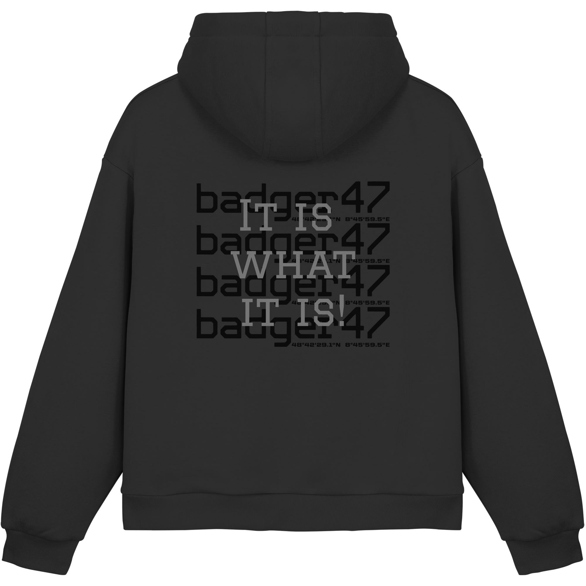 Fluffy Box-Cut Hoodie