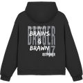 Fluffy Box Cut Hoodie