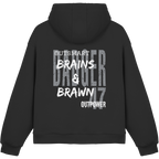 Fluffy Box Cut Hoodie