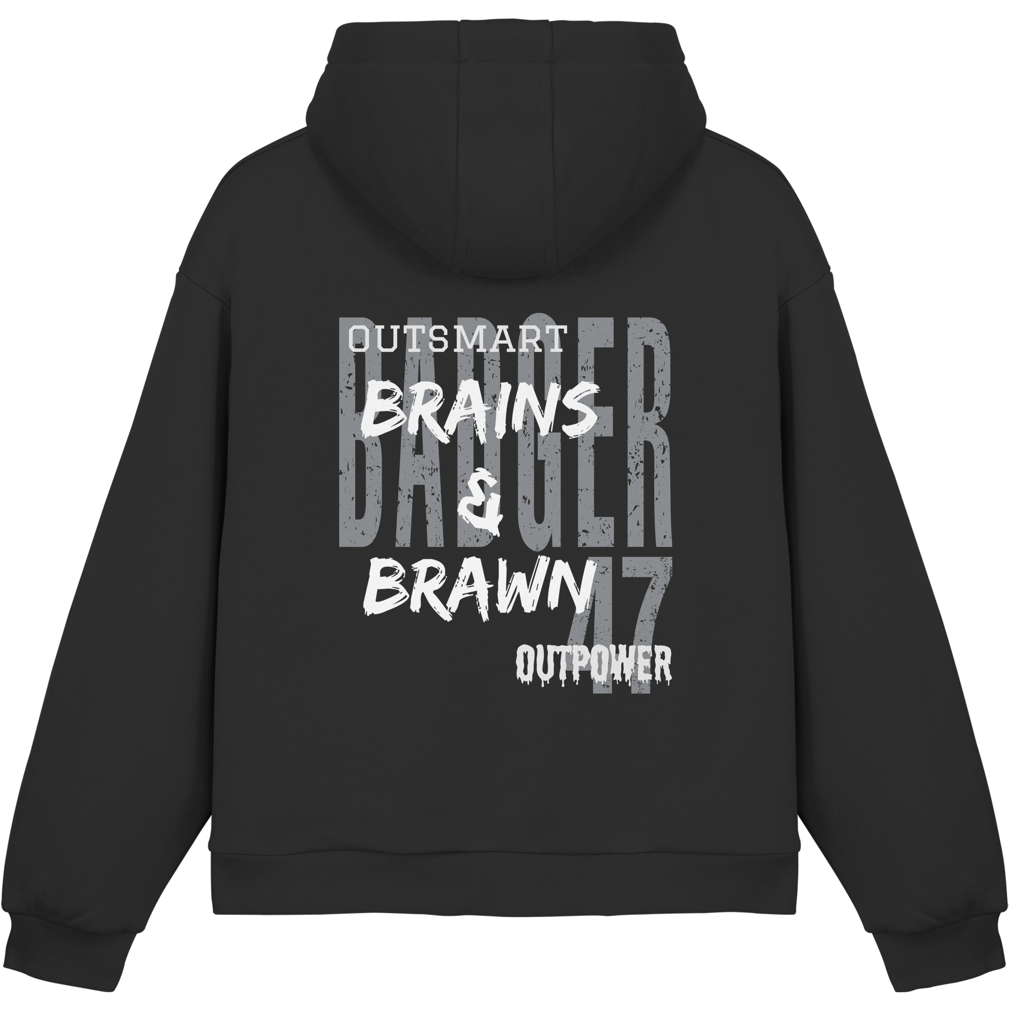 Fluffy Box Cut Hoodie