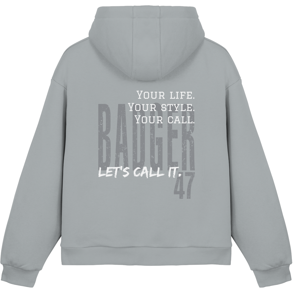 Fluffy Box Cut Hoodie