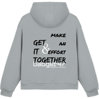 Fluffy Box-Cut Hoodie