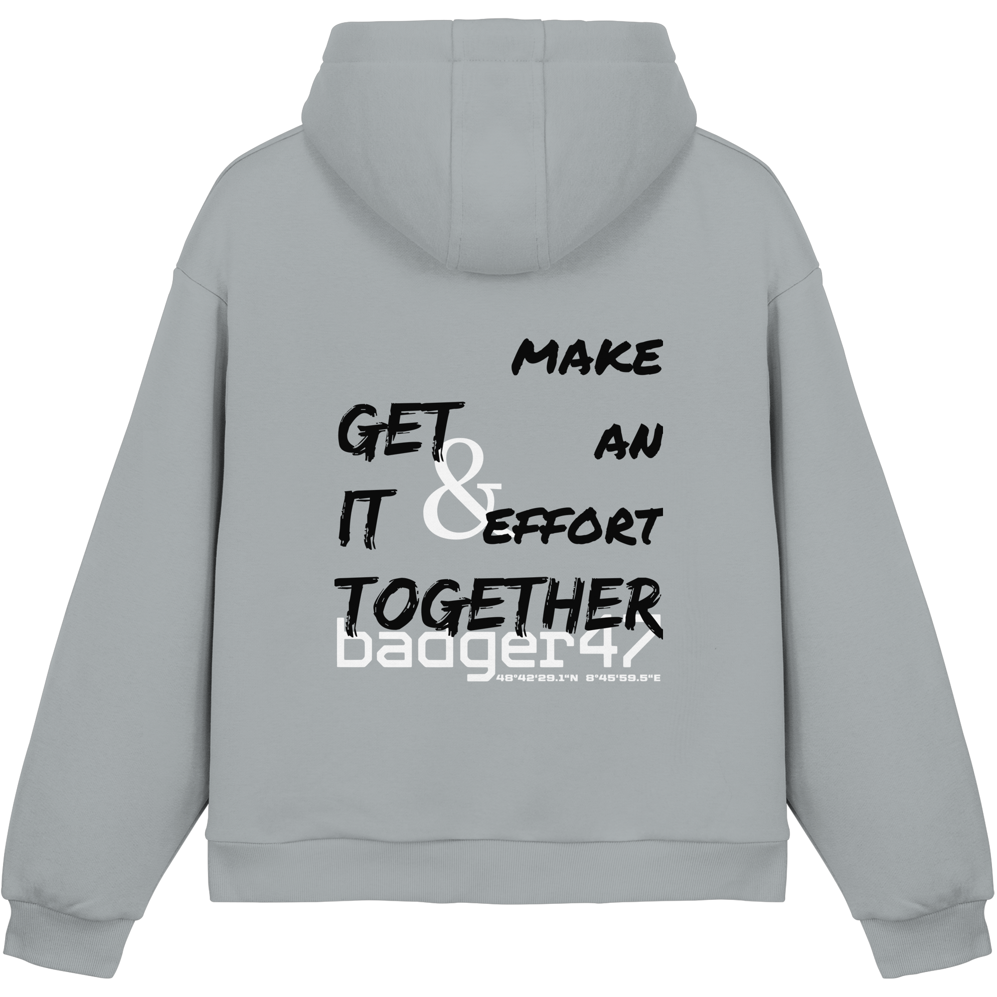 Fluffy Box-Cut Hoodie