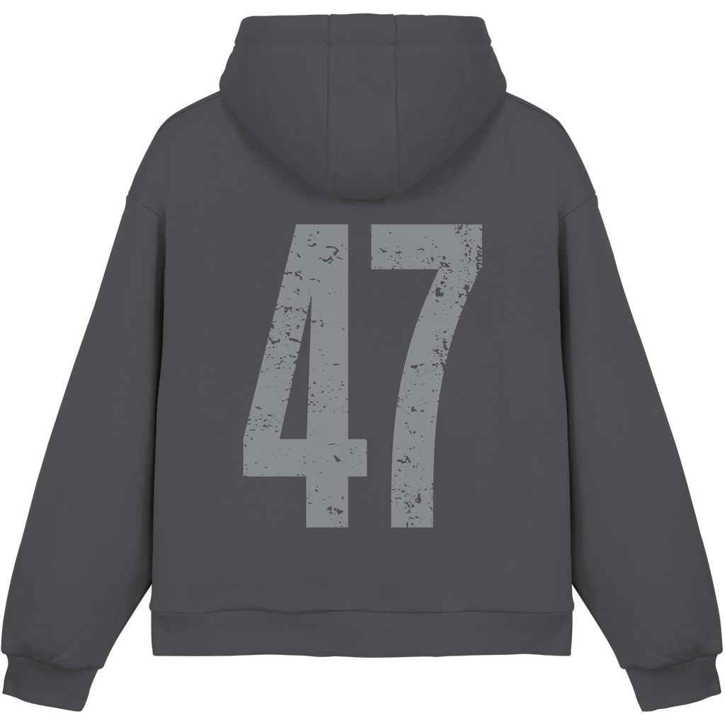 Fluffy Box-Cut Hoodie