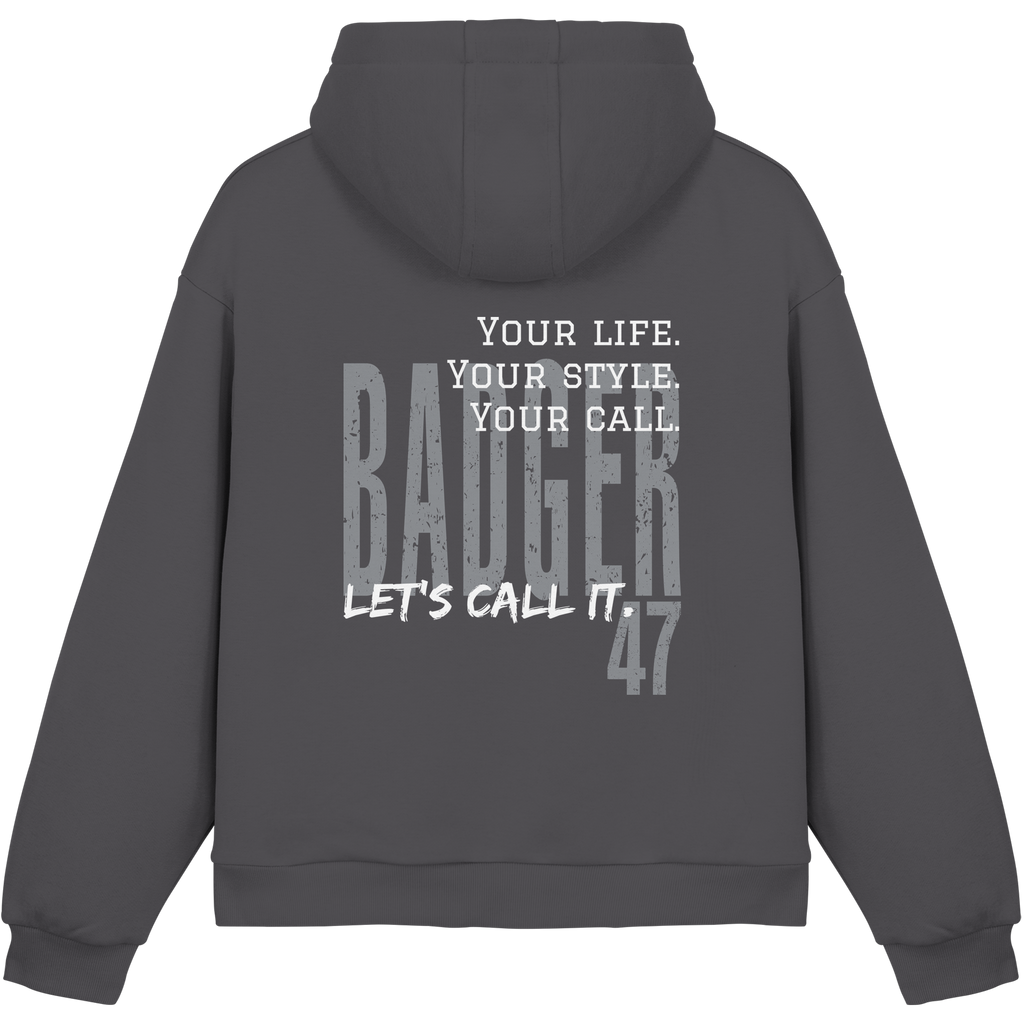 Fluffy Box Cut Hoodie