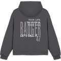Fluffy Box Cut Hoodie