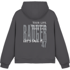 Fluffy Box Cut Hoodie