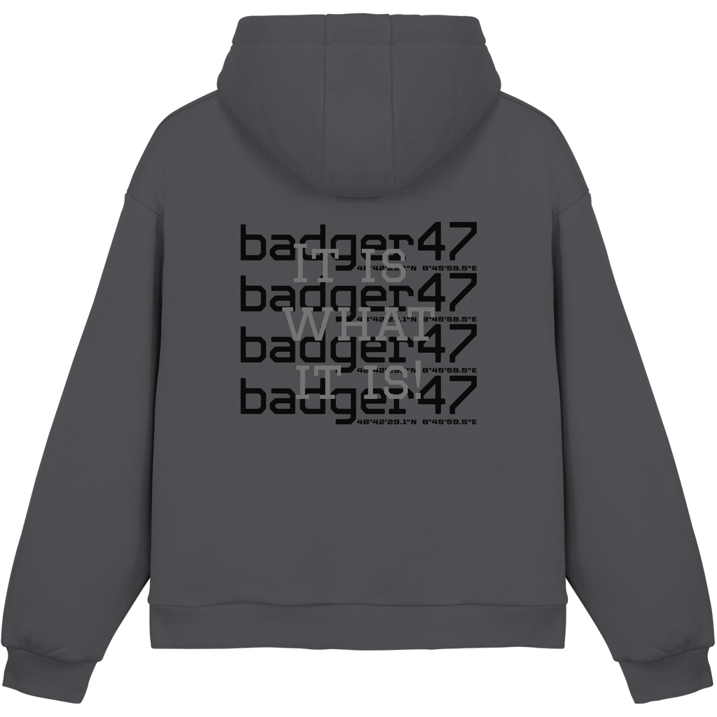 Fluffy Box-Cut Hoodie