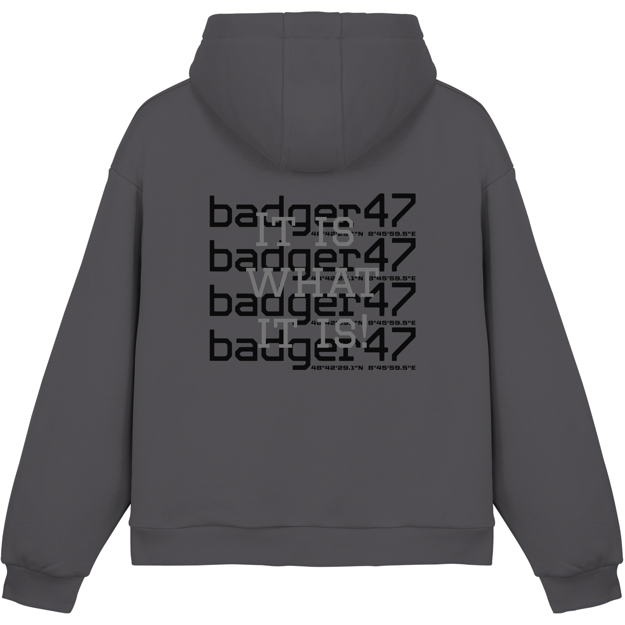 Fluffy Box-Cut Hoodie