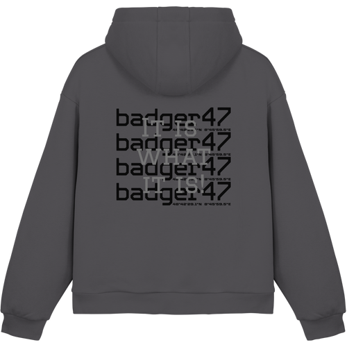 Fluffy Box-Cut Hoodie