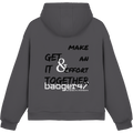 Fluffy Box-Cut Hoodie