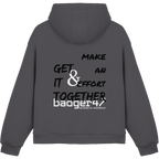 Fluffy Box-Cut Hoodie
