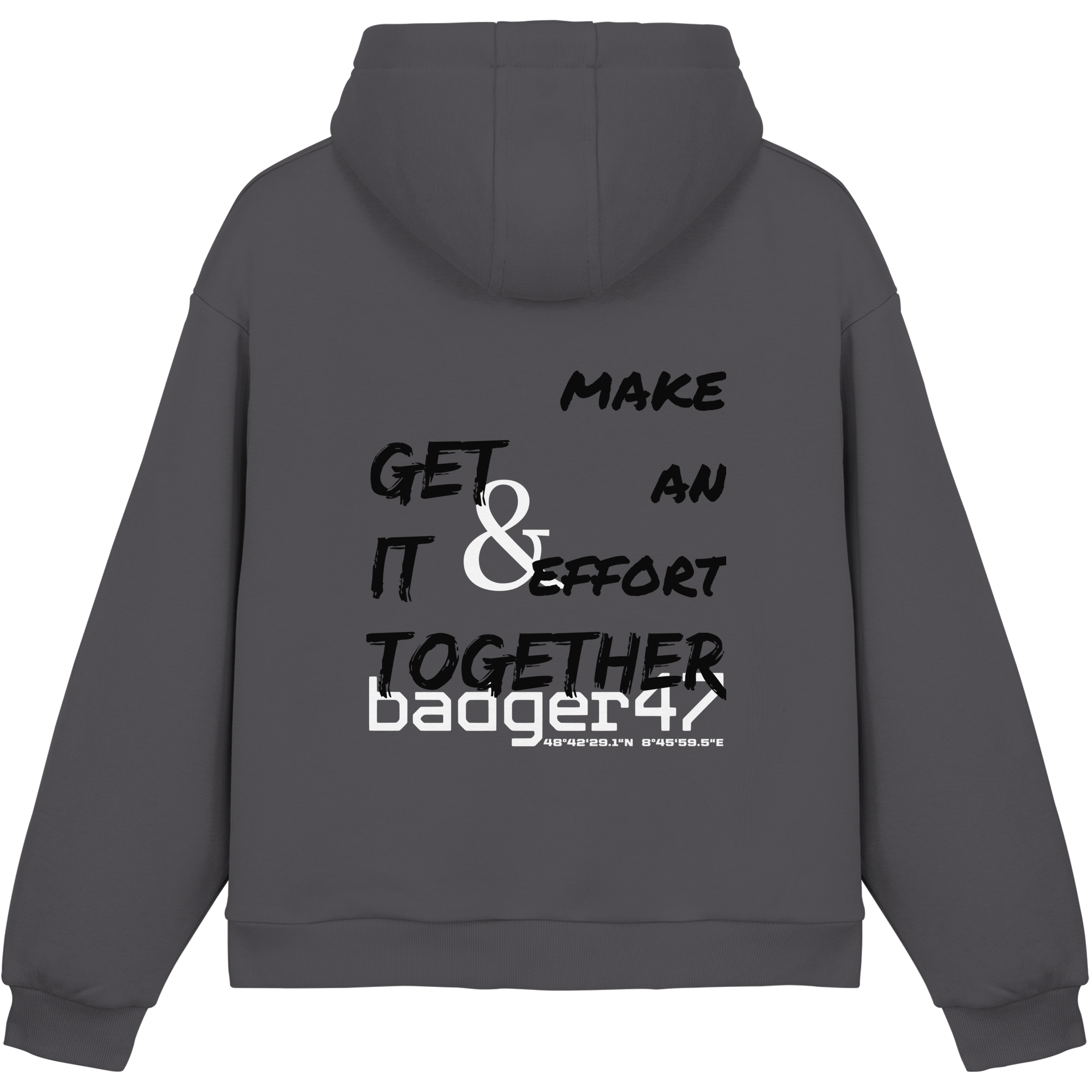 Fluffy Box-Cut Hoodie