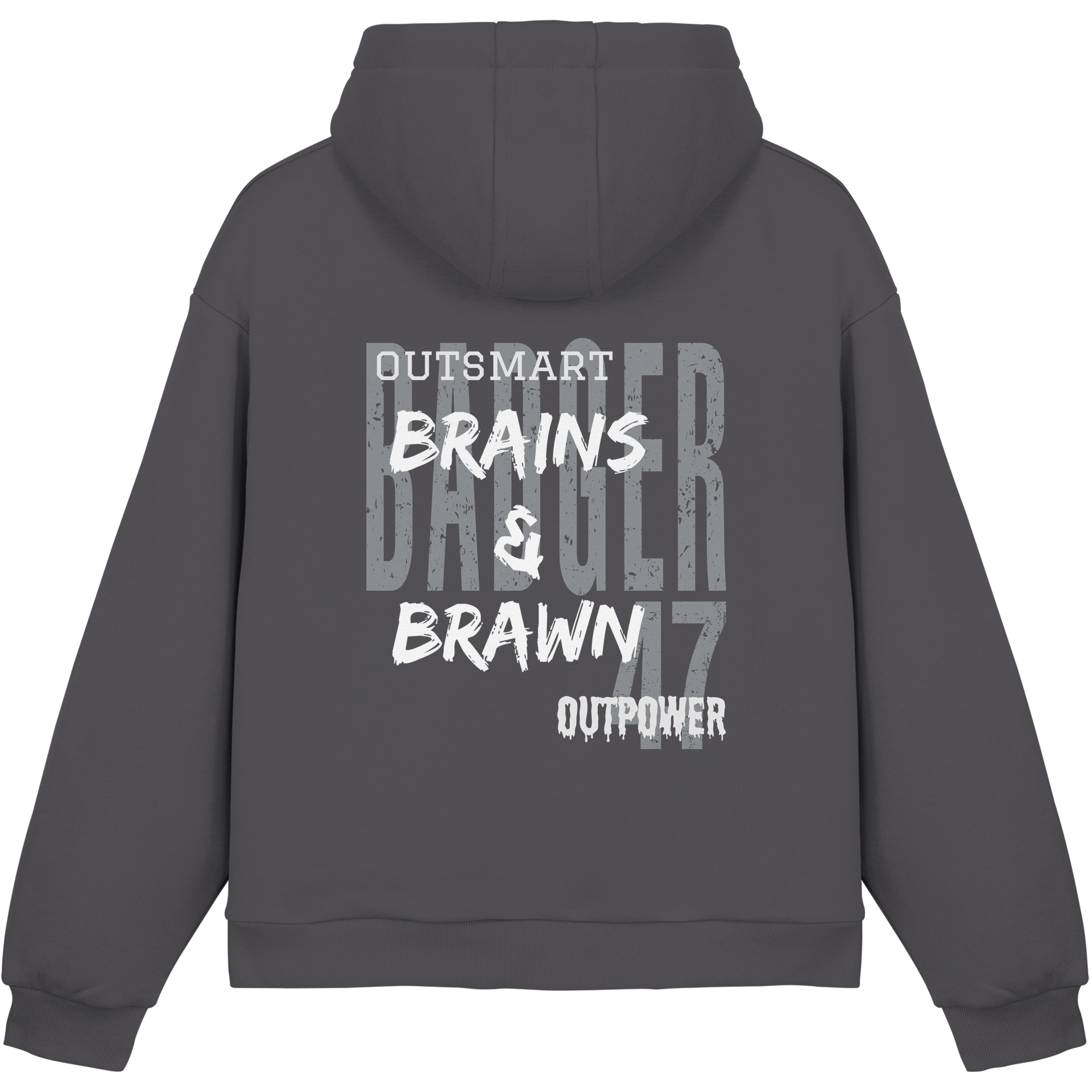 Fluffy Box Cut Hoodie