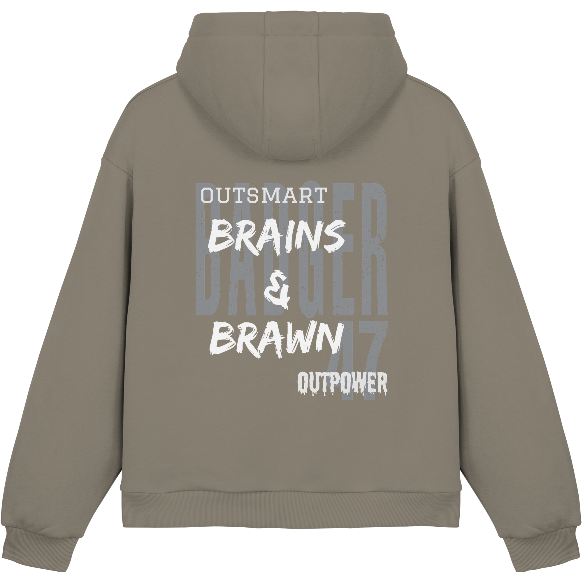 Fluffy Box Cut Hoodie