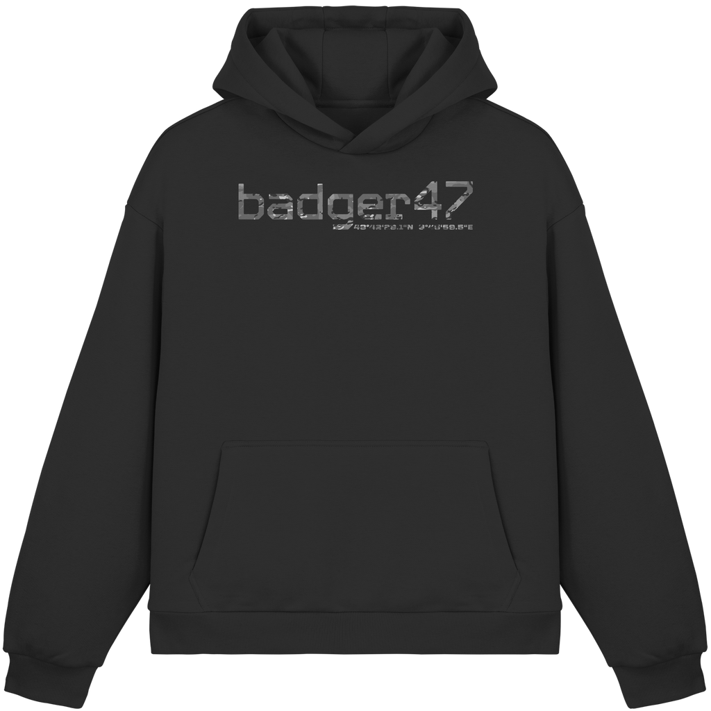 Fluffy Box-Cut Hoodie