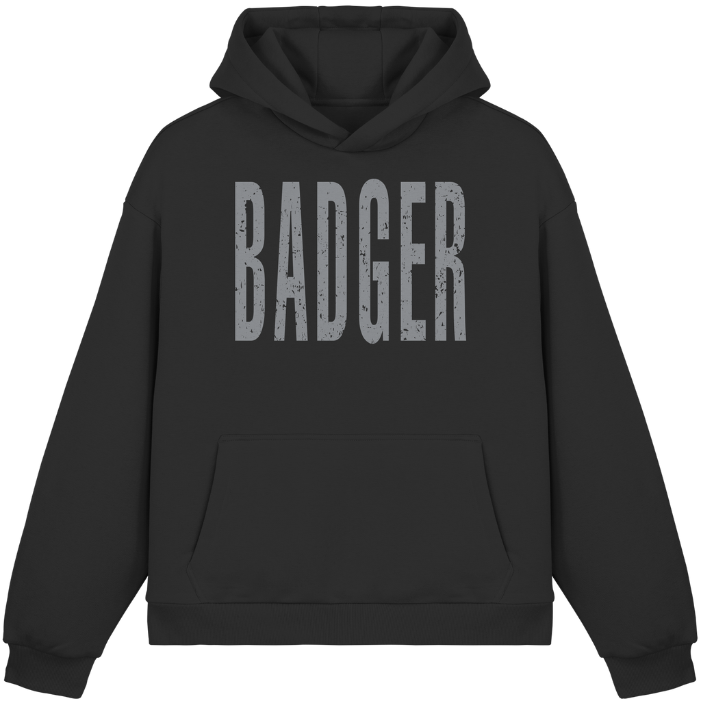 Fluffy Box-Cut Hoodie