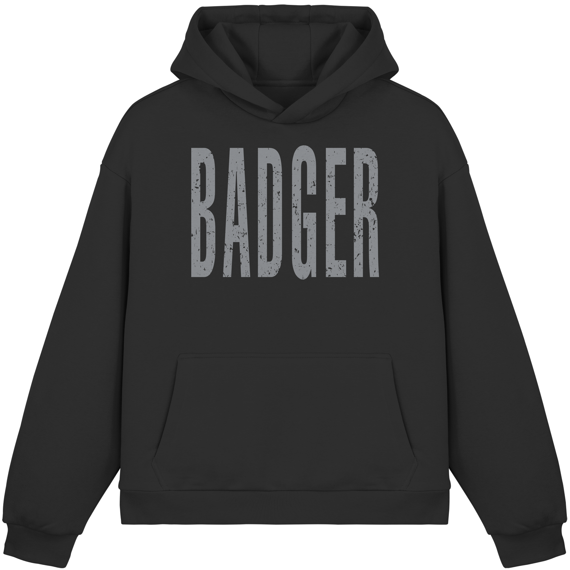 Fluffy Box-Cut Hoodie