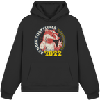 Fluffy Box-Cut Hoodie