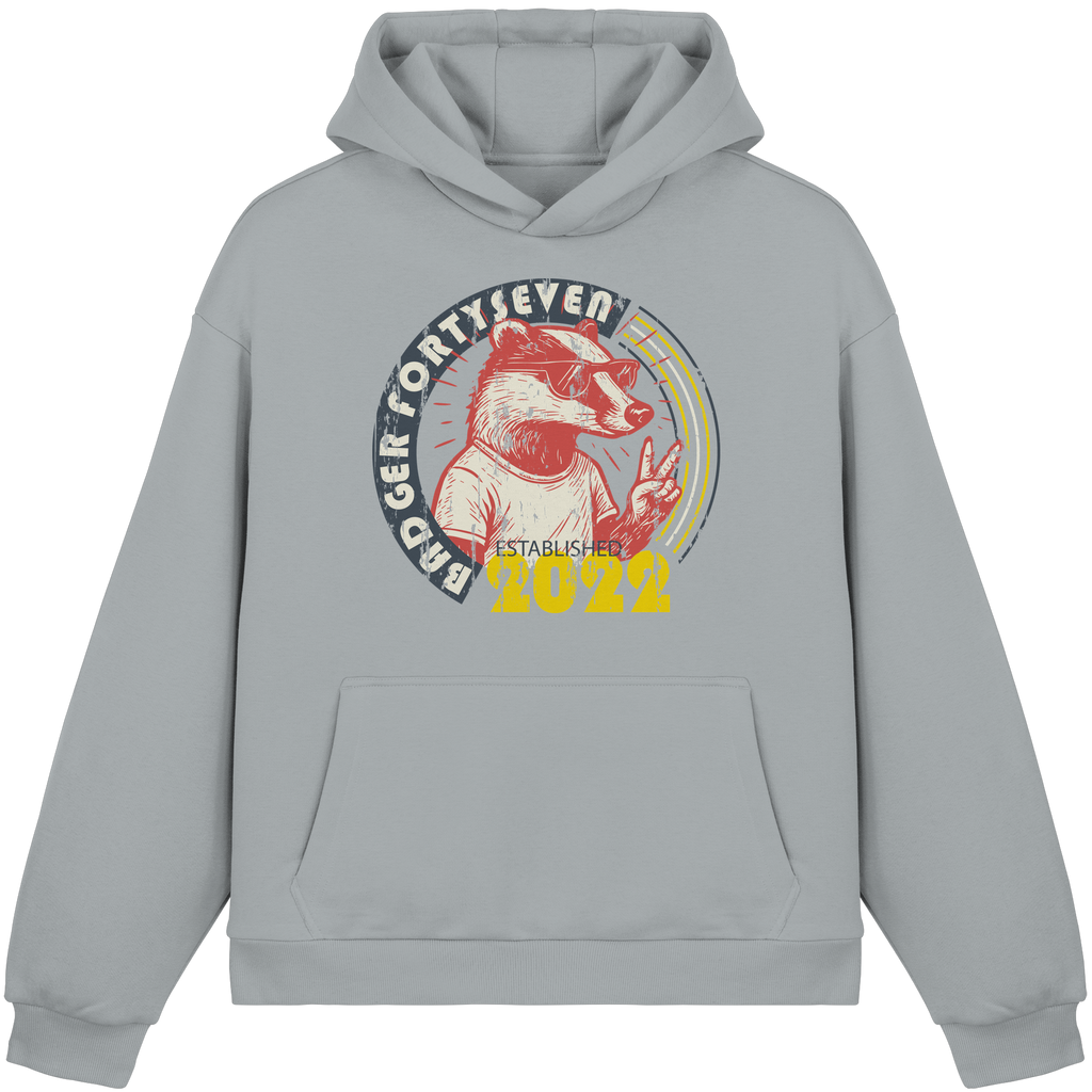 Fluffy Box-Cut Hoodie