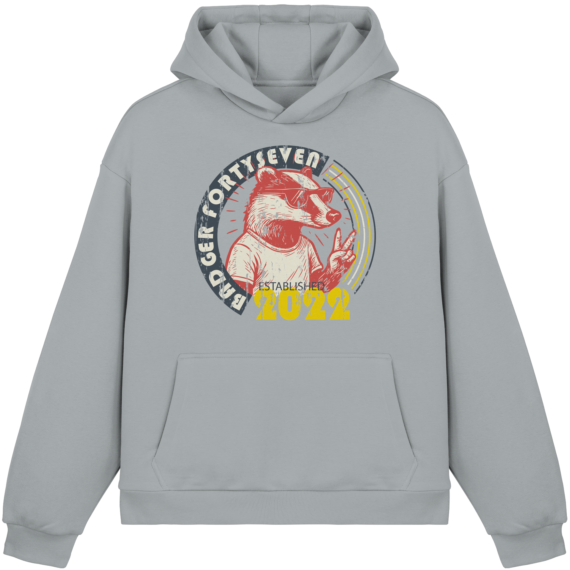 Fluffy Box-Cut Hoodie