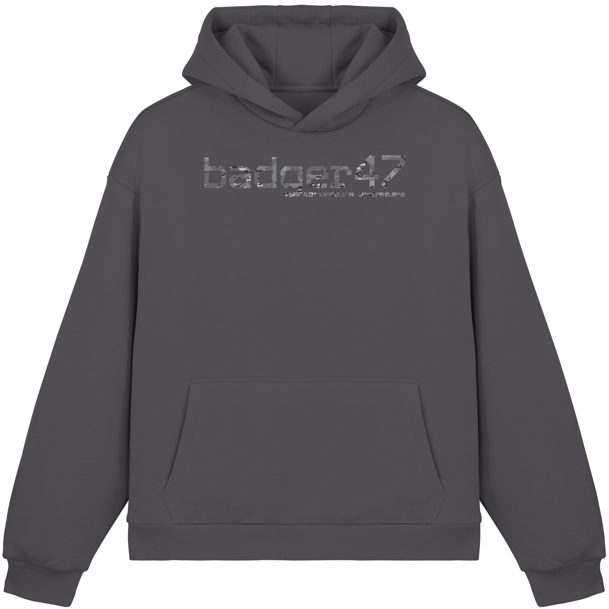 Fluffy Box-Cut Hoodie
