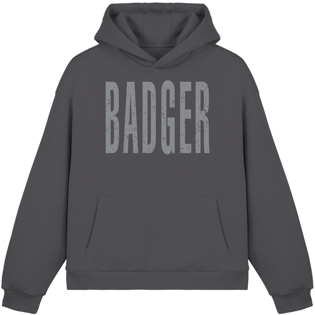 Fluffy Box-Cut Hoodie