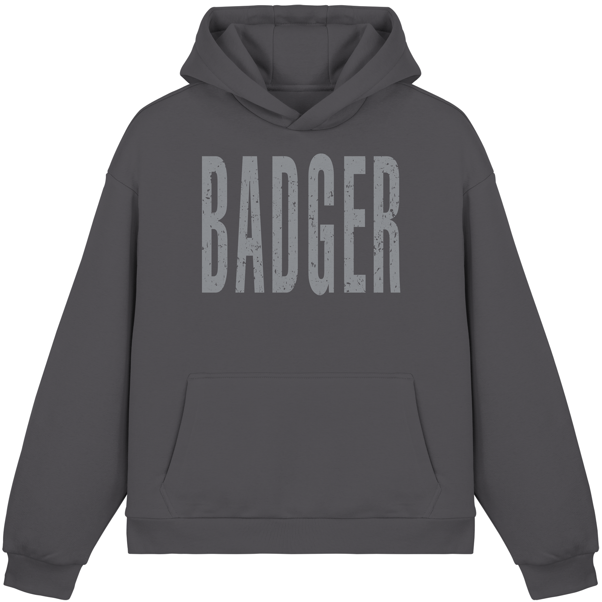 Fluffy Box-Cut Hoodie