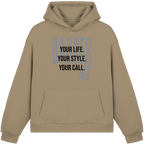 Fluffy Box-Cut Hoodie