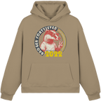 Fluffy Box-Cut Hoodie