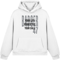 Fluffy Box-Cut Hoodie