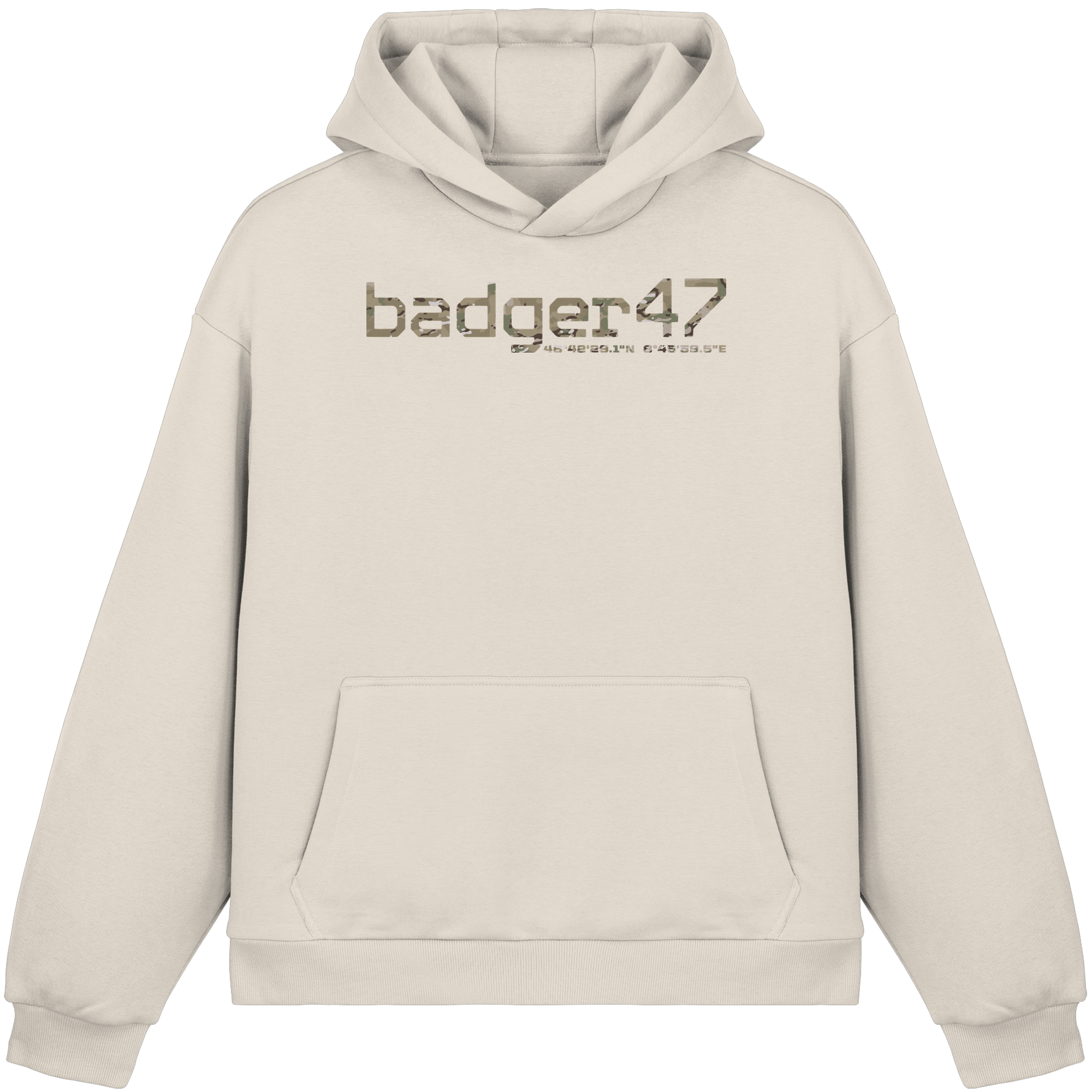 Fluffy Box-Cut Hoodie